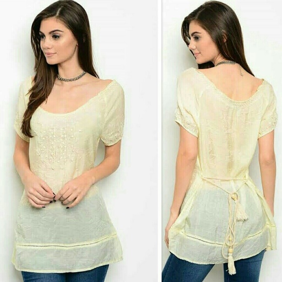 Vintage Inspired Sunshine Summer Lightweight Tunic - Picture 4 of 8